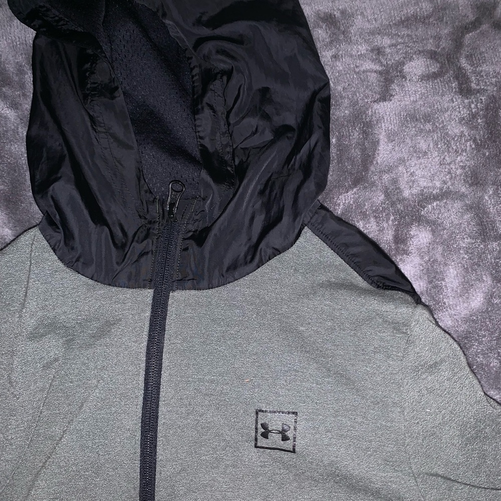 QuarterZip Under Armor Jacket windbreaker material
